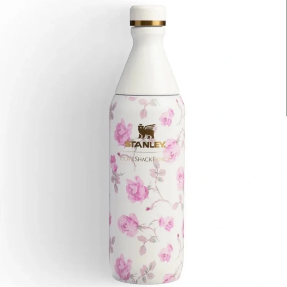 NWT Stanley X LoveShackFancy All Day Slim Bottle Water Bottle | 20 Oz, - Picture 9 of 9